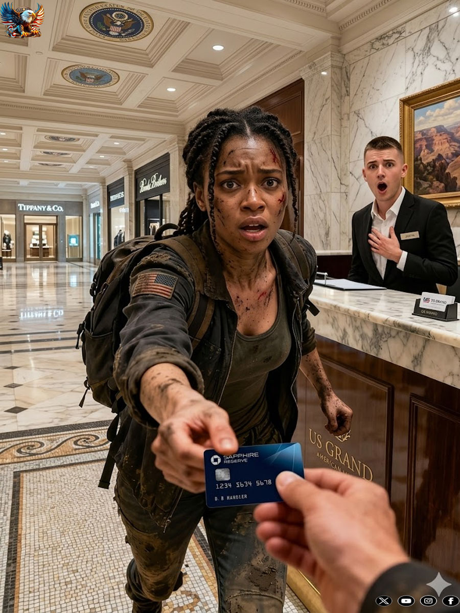 After my husband kicked me out, I used my father’s old credit card. The bank panicked; I was in sh0ck when