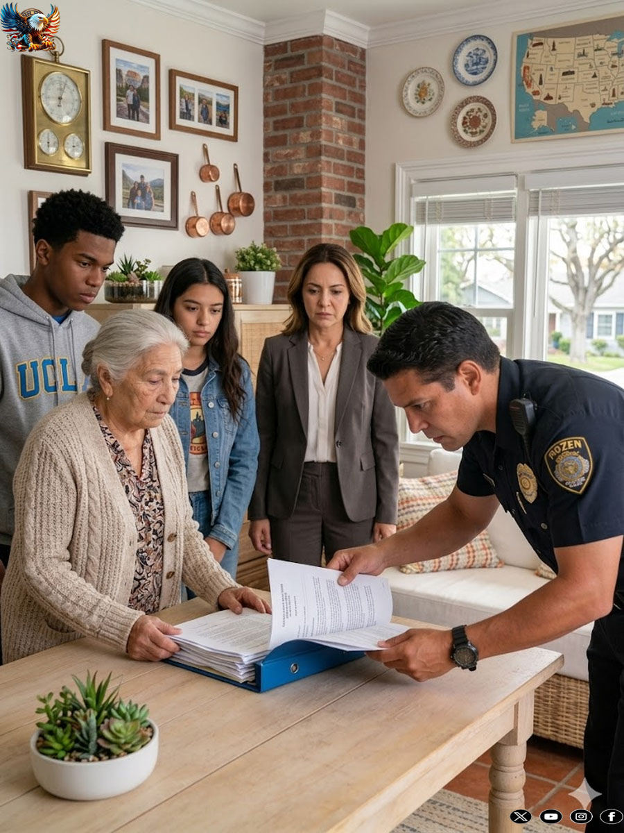 My daughter left her children with me “for a weekend”… and disappeared for 15 years. Yesterday she returned with the police, pointing at me and saying, “She kidnapped them!”