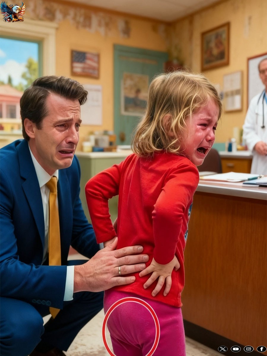 After a trip with her mother, the little girl wouldn’t stop crying… Her father rushed her to the hospital and then called 911.