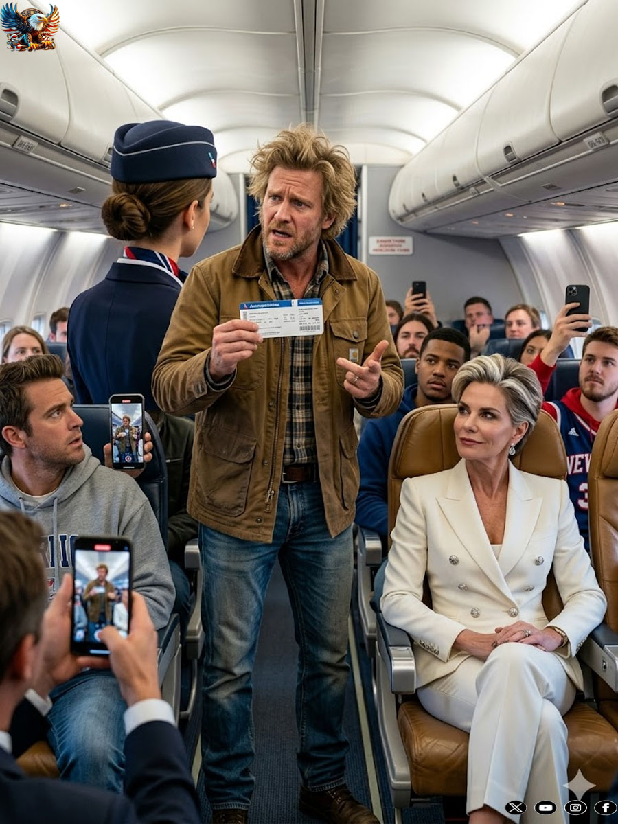 She took her first-class seat and froze when he said in a low voice, “I own this airline.”