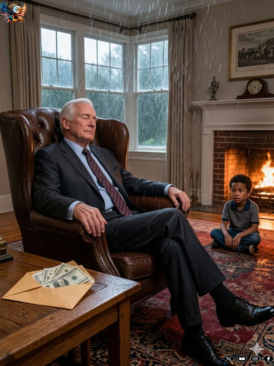 Millionaire fakes sleep to test his maid’s son – what the boy did next…