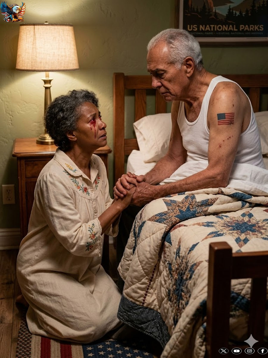 I bathed my paralyzed father-in-law behind my husband’s back… and upon discovering a mark on his body, I fell to my knees as the secret of my past was revealed.