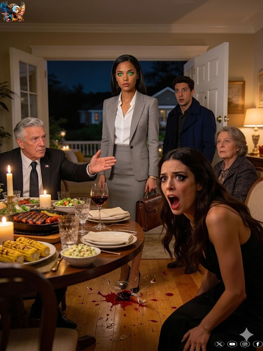 “Don’t embarrass me,” my sister whispered. “Mark’s father is a federal judge.” I said nothing. At dinner, she introduced me as “the disappointment.” Judge Reynolds extended his hand: “Your Honor, it’s good to see you again.” My sister’s wine glass shattered.