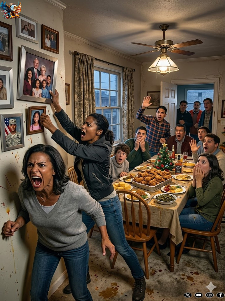 My mother threw a huge family dinner with 33 relatives, and I was treated like I didn’t belong. Suddenly, she jumped up, ripped my photos off the wall, and threw them in the trash, yelling, “You leech! You’ve left this family with nothing!” My father immediately took her side and shouted, “Give back everything we spent raising you, what a waste!” My sister smirked, pushed me out the door, and the whole family swarmed me, hurling insults at me like I was nothing. I didn’t fight back. I didn’t argue. I just walked away. Then, a week later, I got a message that said, “Please… give us a chance.”