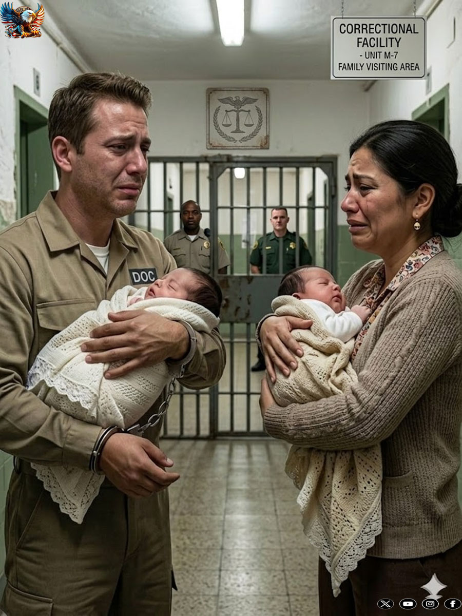 —He was sentenced to life imprisonment for a crime he did not commit… but no one in the courtroom imagined that the only evidence capable of destroying everything was hidden in the arms of his own newborn son.