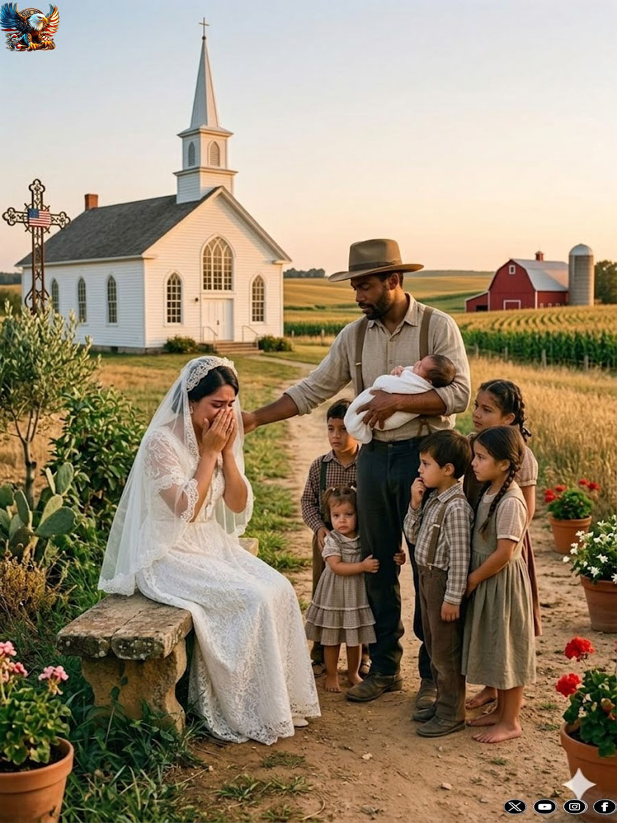 She was humiliated at the altar in front of 200 guests for being “sterile,” but a widowed farmer approached her and said, “Come with me, my seven children need a mother.” The final twist will leave you breathless.