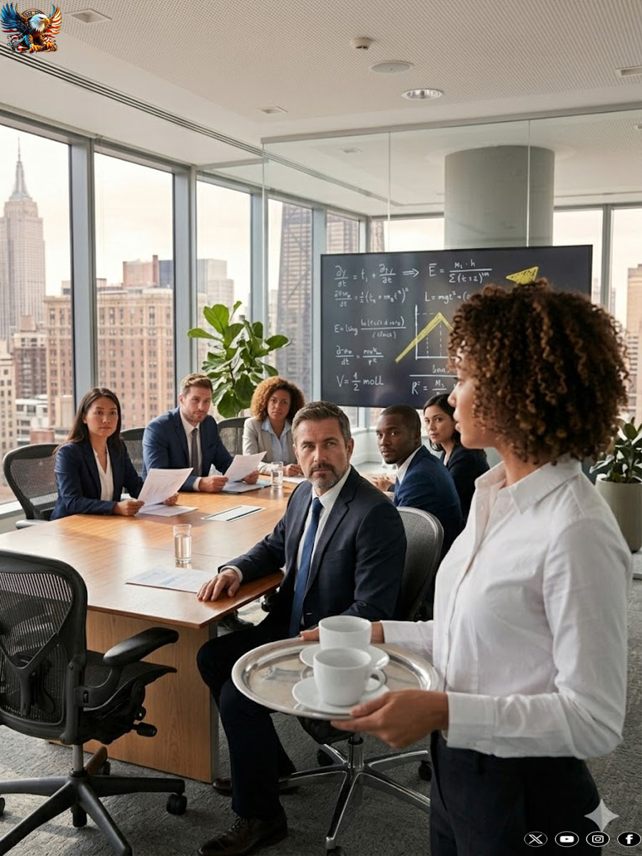 Everyone ignored her for being “the coffee girl,” until she found the 120 millionth mistake that no one noticed. When she spoke up, the jeers turned to absolute silence.