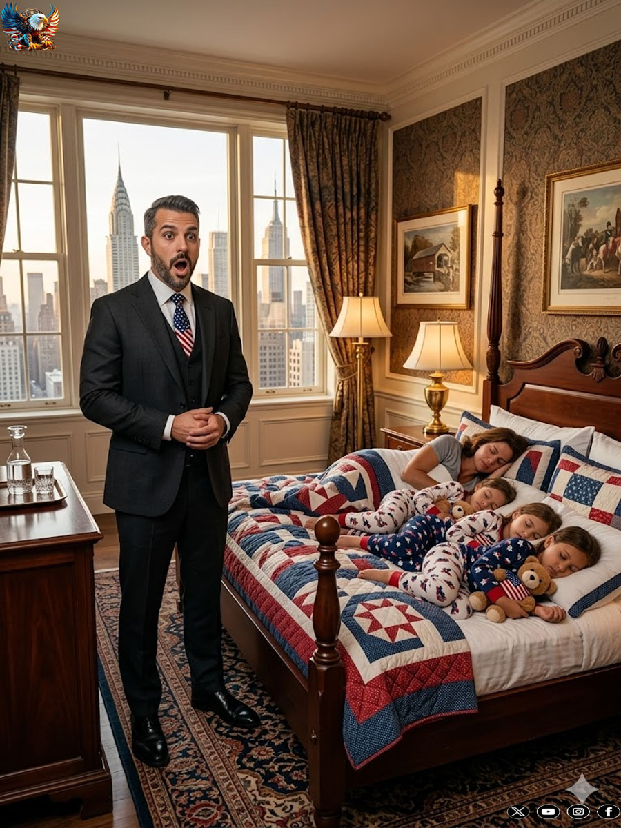 On my wedding night, the old maid knocked softly on the door and whispered: