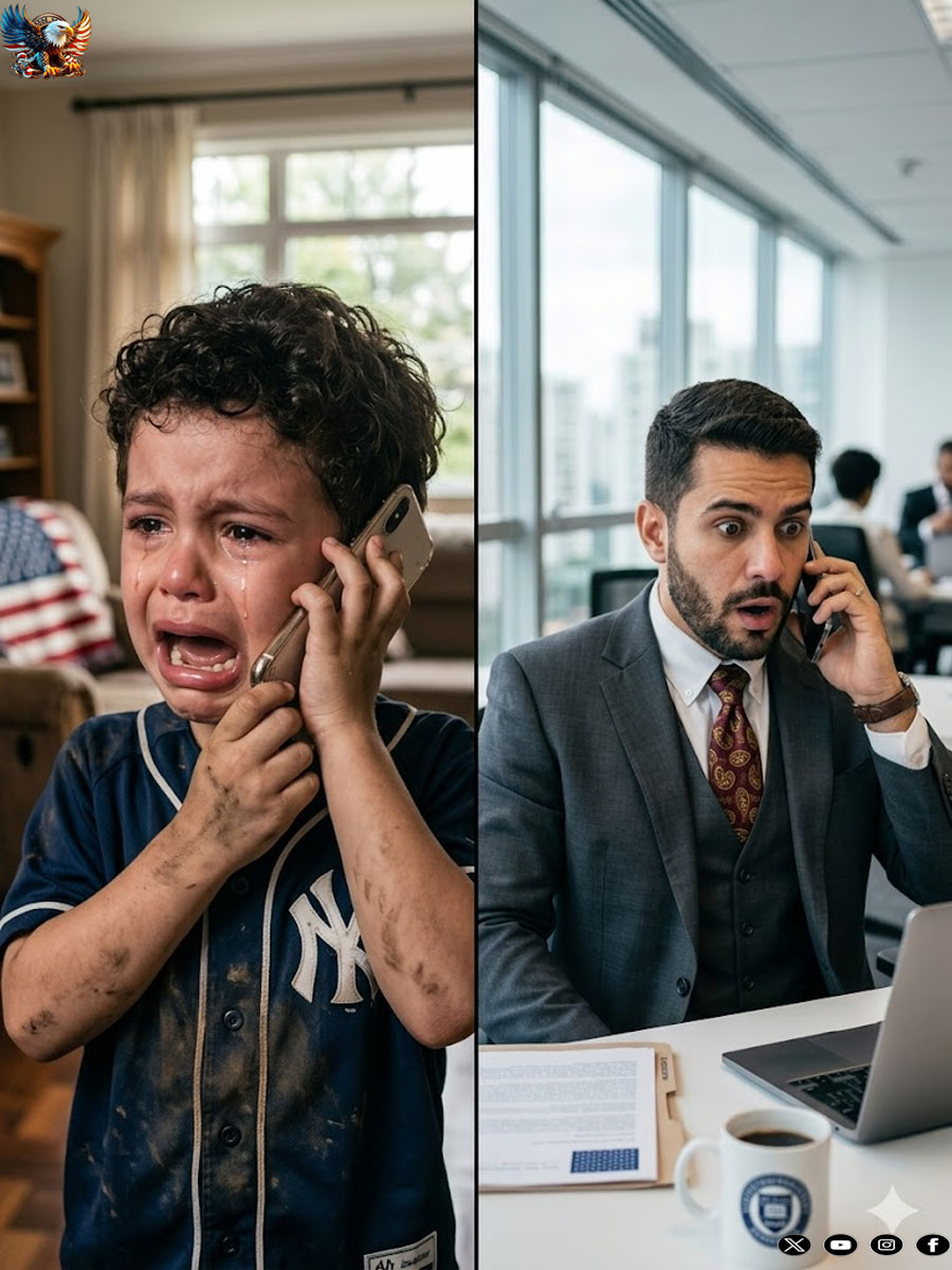A millionaire calls to fire his maid… but a child’s voice reveals a secret that changes everything.