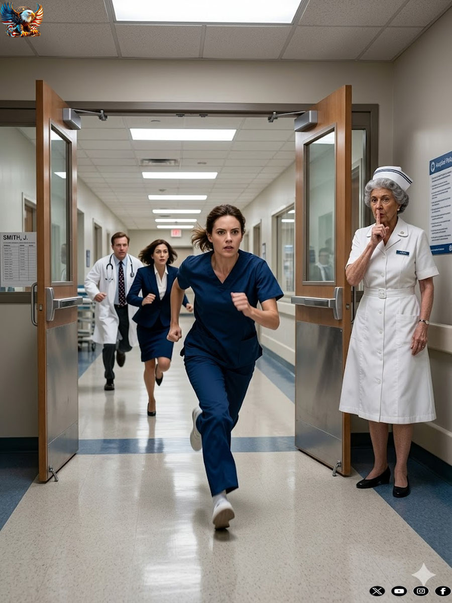 THE DAY I RUSHED TO THE HOSPITAL TO SEE MY HUSBAND IN INTENSIVE CARE, A NURSE WHISPERED TO ME: “HIDE. NOW.” WHAT I HEARD FROM BEHIND THAT DOOR MADE ME UNDERSTAND THEY DIDN’T WANT TO SAVE ME… THEY WANTED TO ERASE ME.