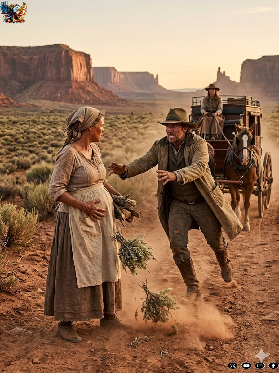 He abandoned her because he believed she was sterile, but when he saw her months later carrying firewood, he stopped the carriage in tears: The size of her belly revealed his terrible mistake.