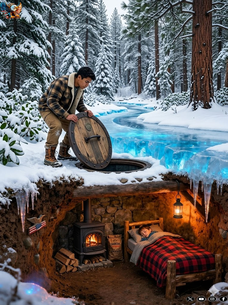 Thrown Into the Snow at Fifteen, He Buried Hope Underground to Keep His Little Sister Alive All Winter