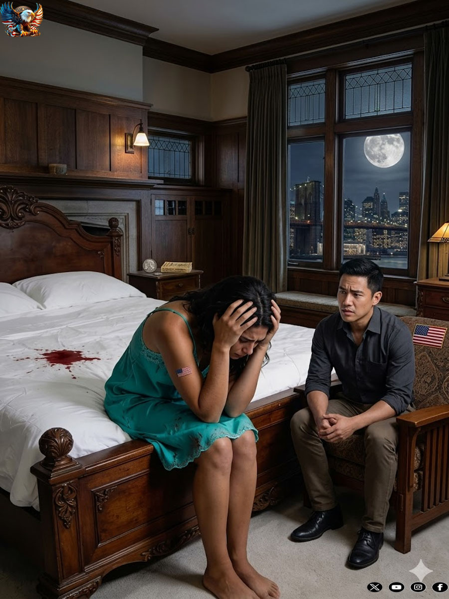“The richest man in town married a housemaid who had three children… but on their wedding night, when she undressed, what he saw—shook his very soul…”
