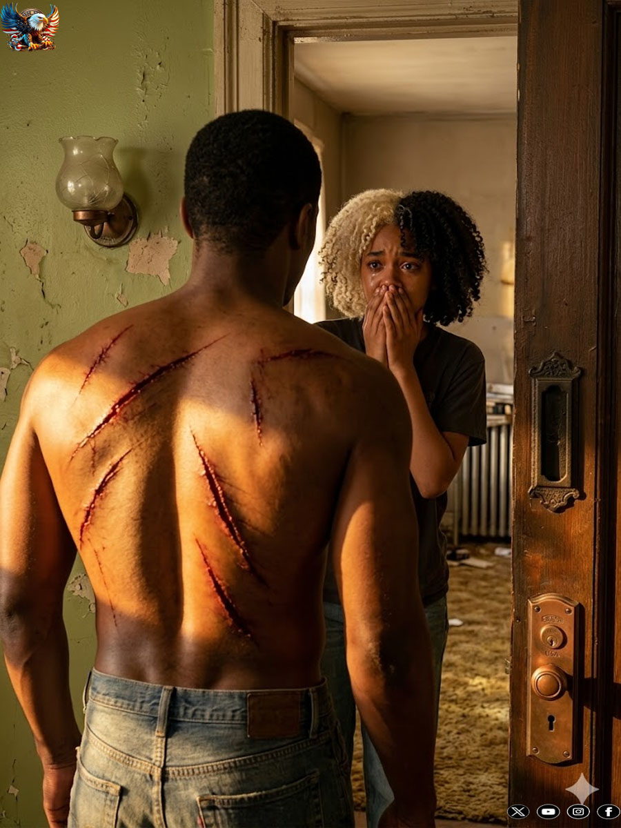 She saw her father’s back for the first time… and her whole world changed…