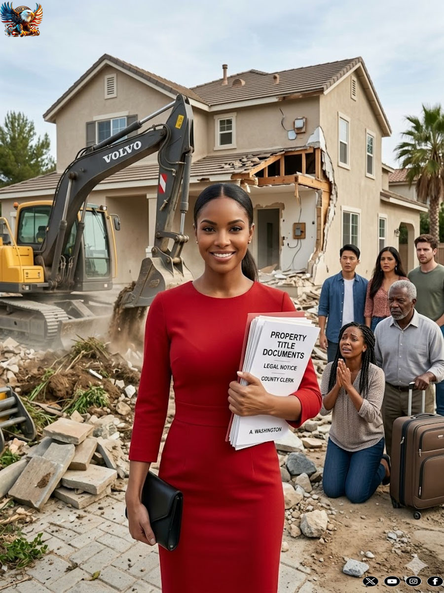 The family told her, “You’re a woman, one day you’ll leave,” without imagining that she kept a document capable of turning their smiles on their faces in front of all the neighbors.