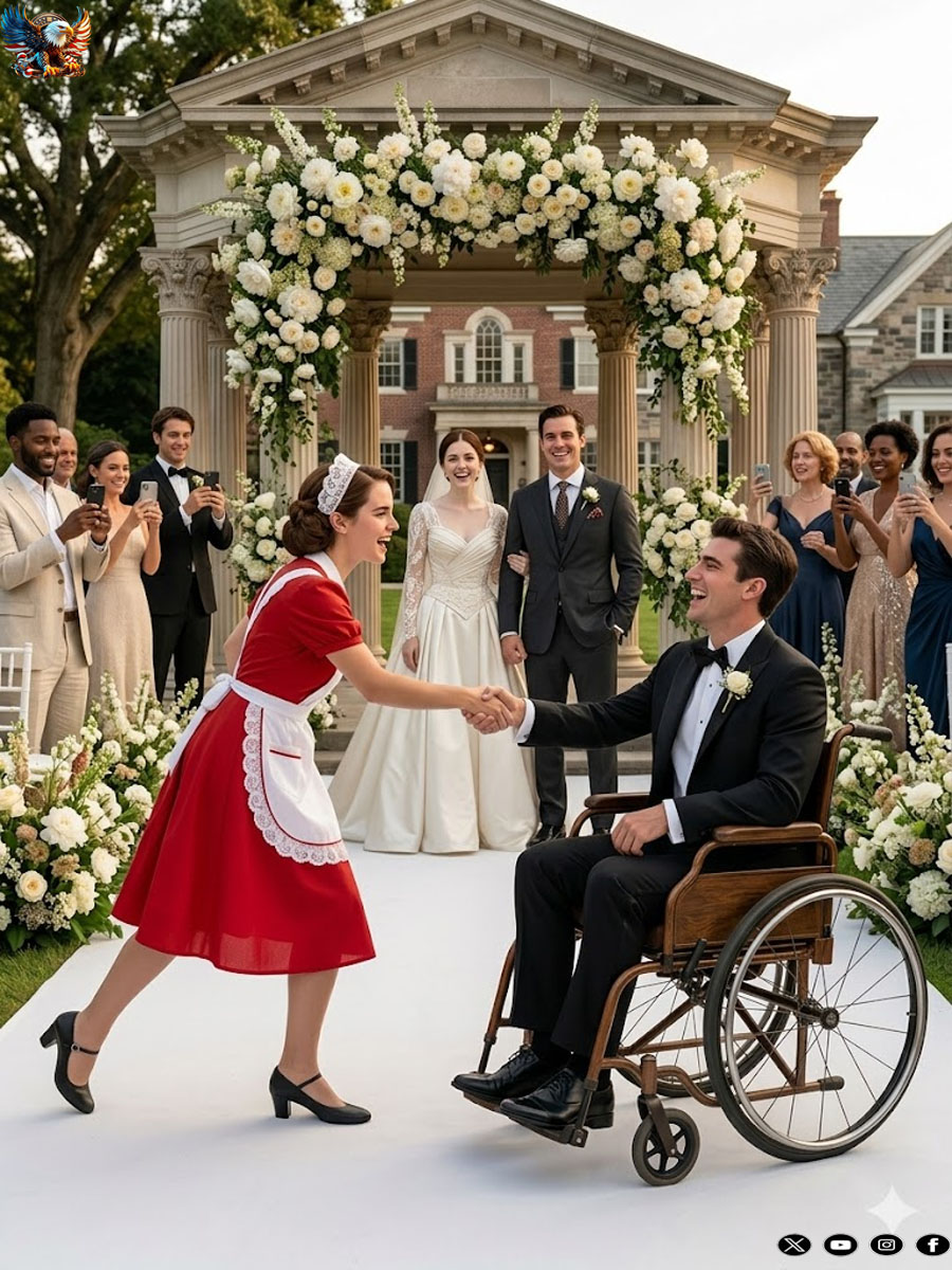 The paraplegic mafia boss was abandoned at his own wedding — The humble maid said, “Shall we dance?”