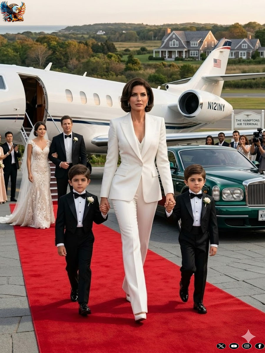 The ex-husband invited his “poor” ex-wife to his wedding — she arrived on a billionaire’s jet with her twins and said 3 words that left him embarrassed.