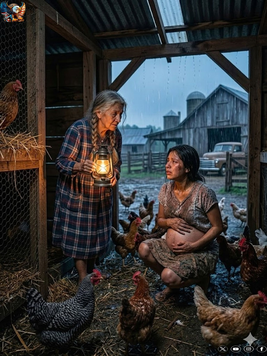 A widow and alone, she found a young pregnant woman under the chicken coop… and what she did changed everything.