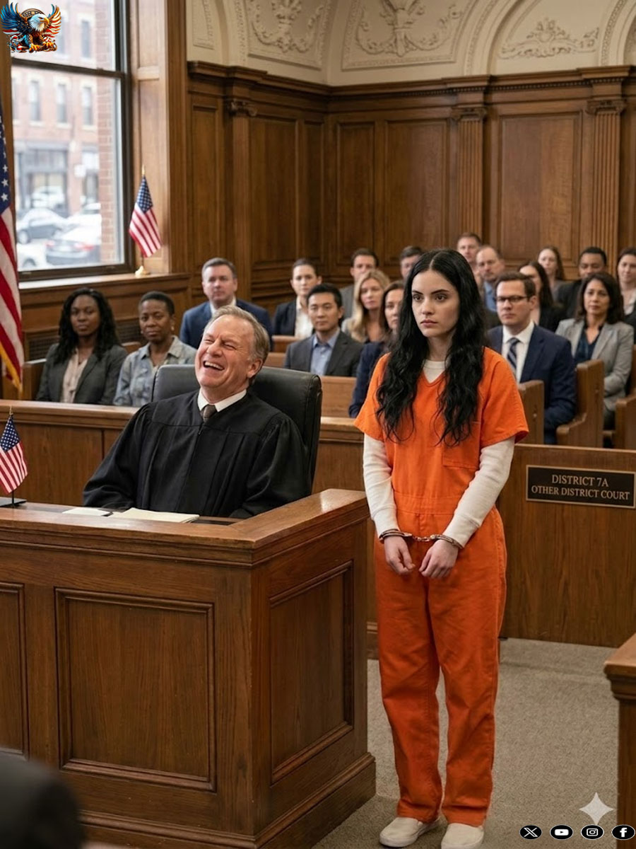 The judge laughs at the handcuffed young Latina when she says, “I speak 10 languages”… but he is left speechless when he discovers her incredible secret.