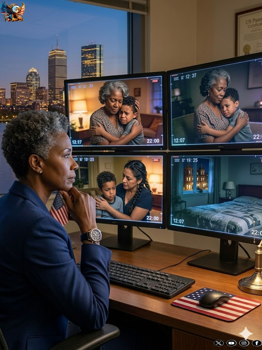 The billionaire pretended to leave for Europe… but what he saw on the hidden cameras between his housekeeper and his daughters left him frozen.