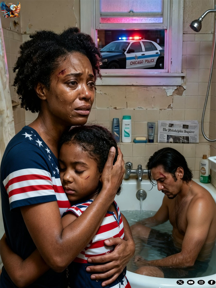 My 5-year-old daughter spent over an hour in the bathroom with my husband…