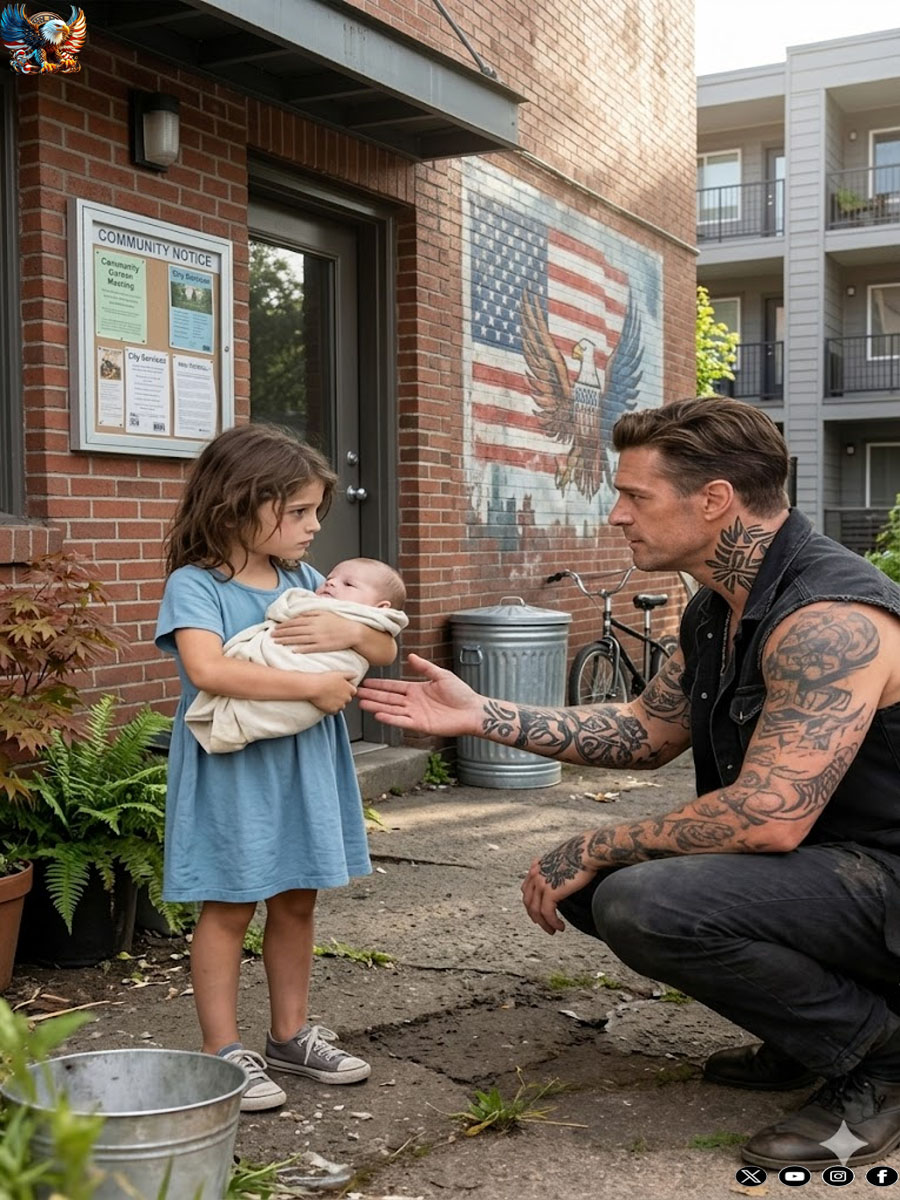 The Homeless Girl Asked the Most Feared Man in the Neighborhood, “Will You Kill Us?”