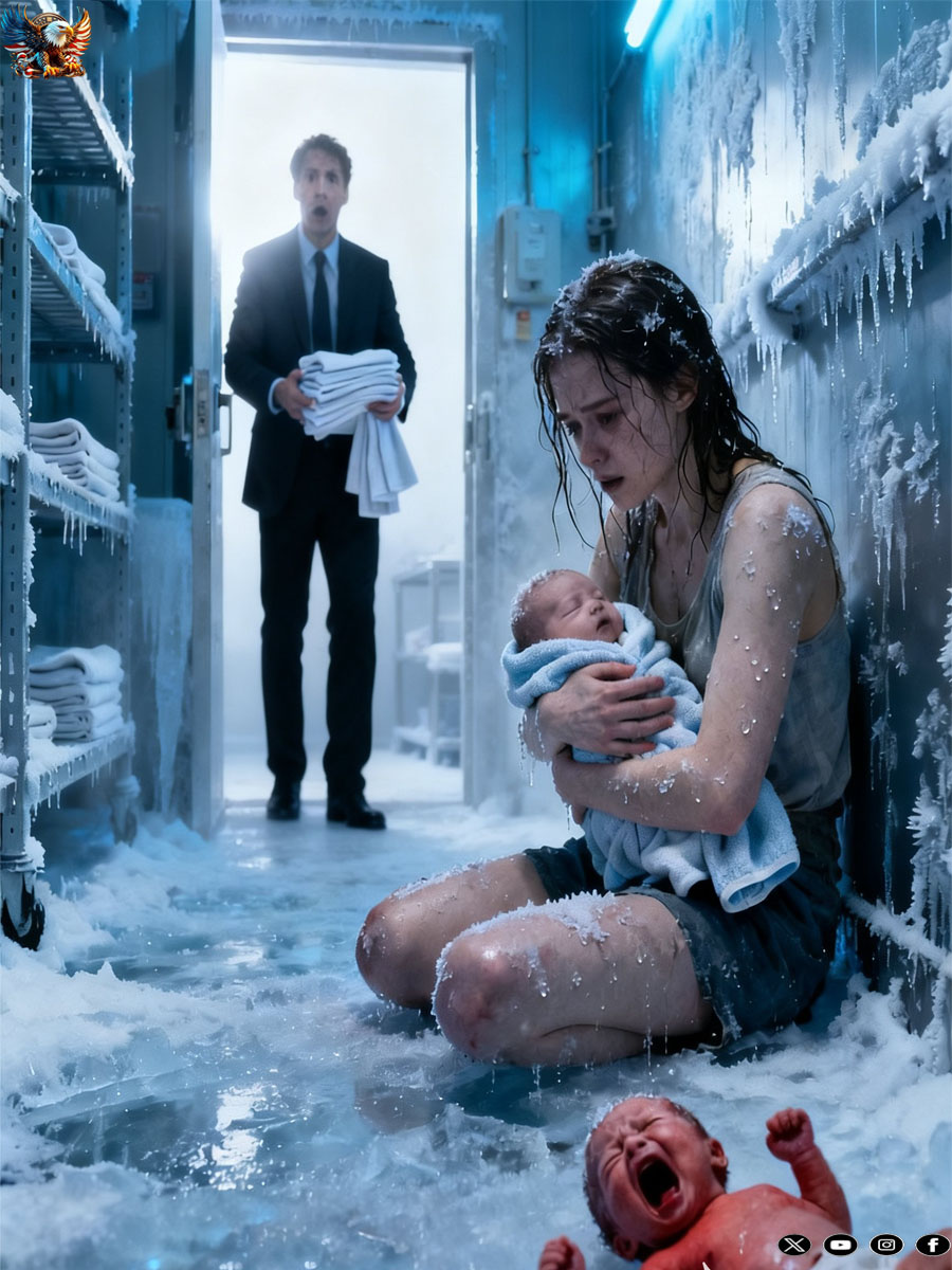 Husband Locked Pregnant Wife in Freezer—She Gave Birth to Twins, His Billionaire Enemy Married Her!