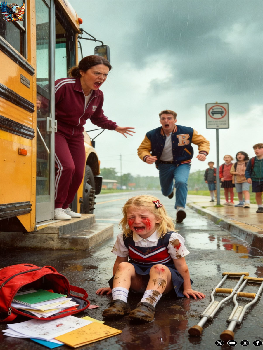 He Went to Surprise His Daughter After School—But What He Saw at the Bus Stop Changed His Life Forever
