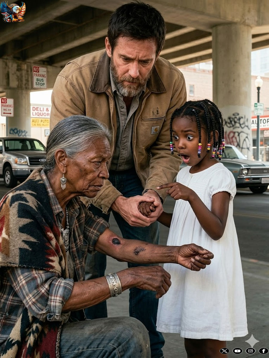 Everyone ignored the old beggar woman… until a billionaire’s daughter said