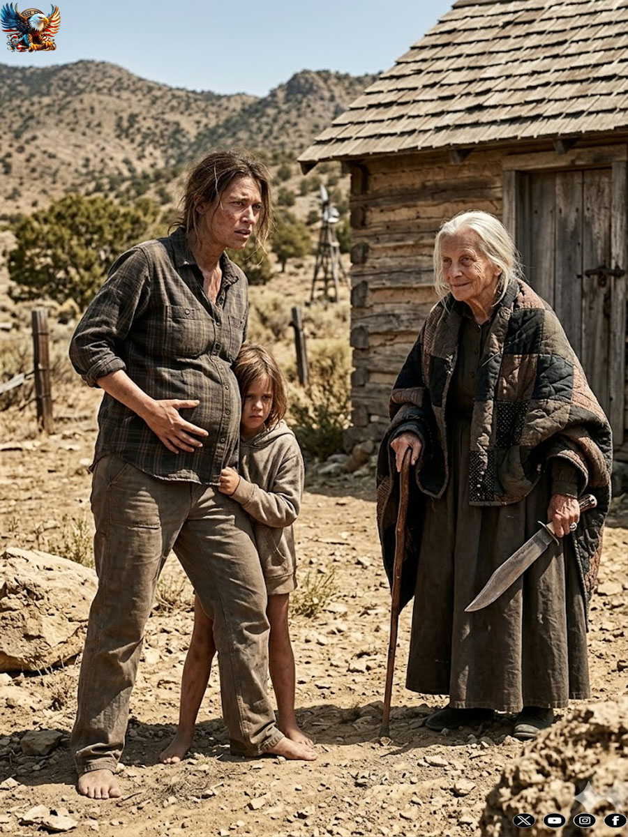 The pregnant widow who knocked seven doors under the sun and they all closed… until a blind old woman with a machete said something that chilled the blood of everyone