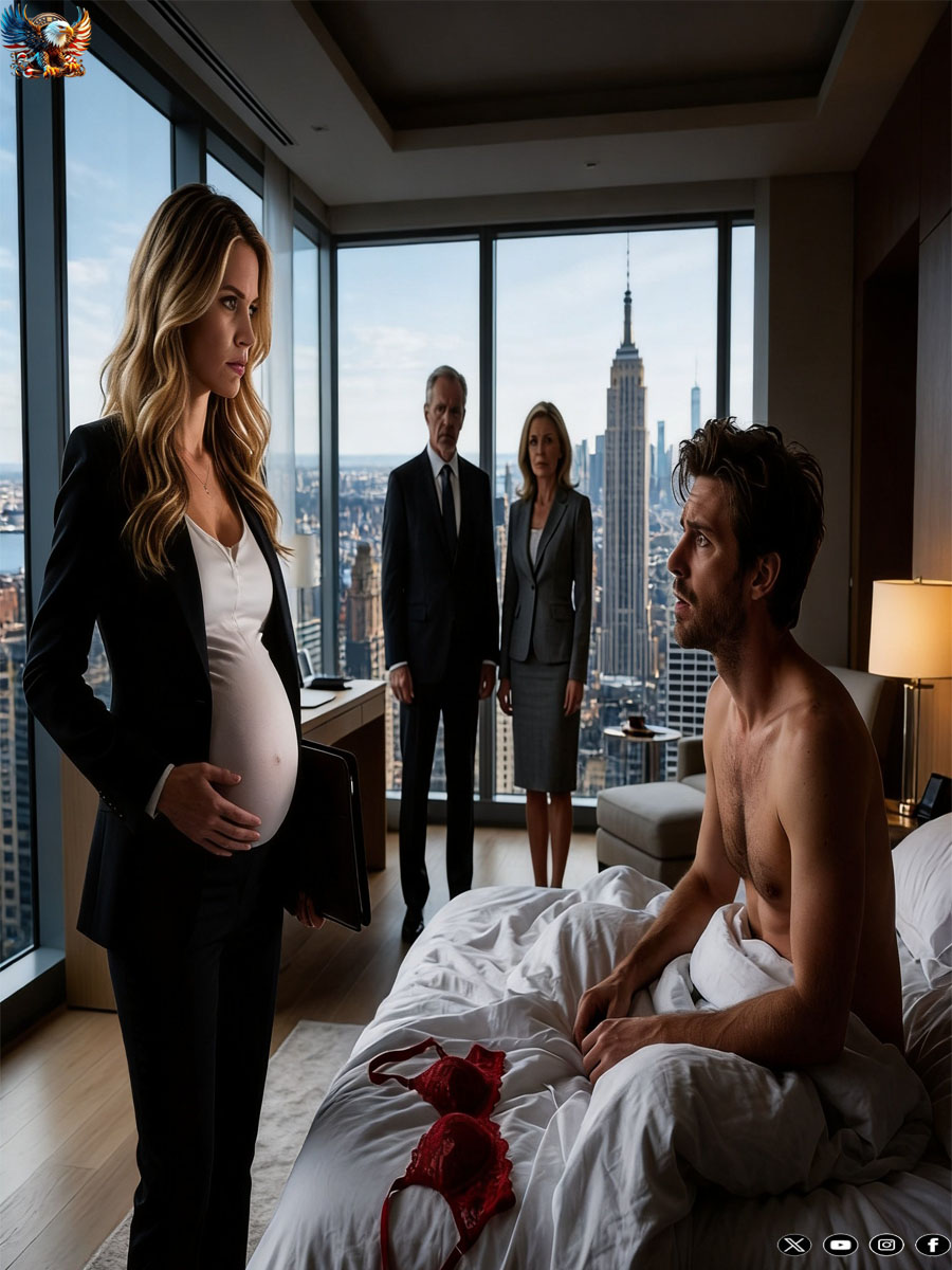 HE CHEATED ALL NIGHT—THEN HE WENT INTO THE MORNING MEETING IN HIS ATTIC AND DISCOVERED HIS PREGNANT WIFE WAS THE OWNER OF THE COMPANY
