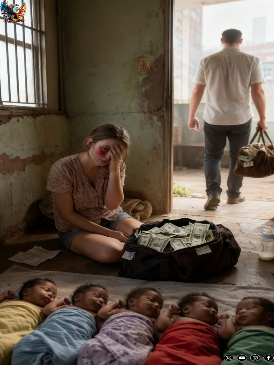 HE ABANDONED HIS FIVE NEWBORN BABIES AND CALLED THEM A CURSE… 30 YEARS LATER, HE CAME BACK ON HIS KNEES