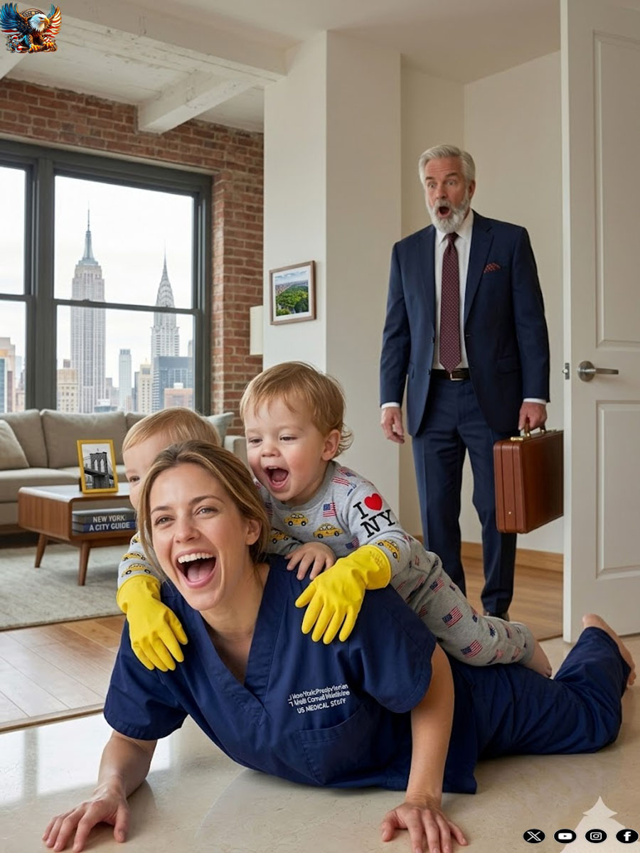 The billionaire secretly returned to find out if the nanny was abusing his children… but when he opened the door, he found something so shocking that for the first time in years he was breathless!