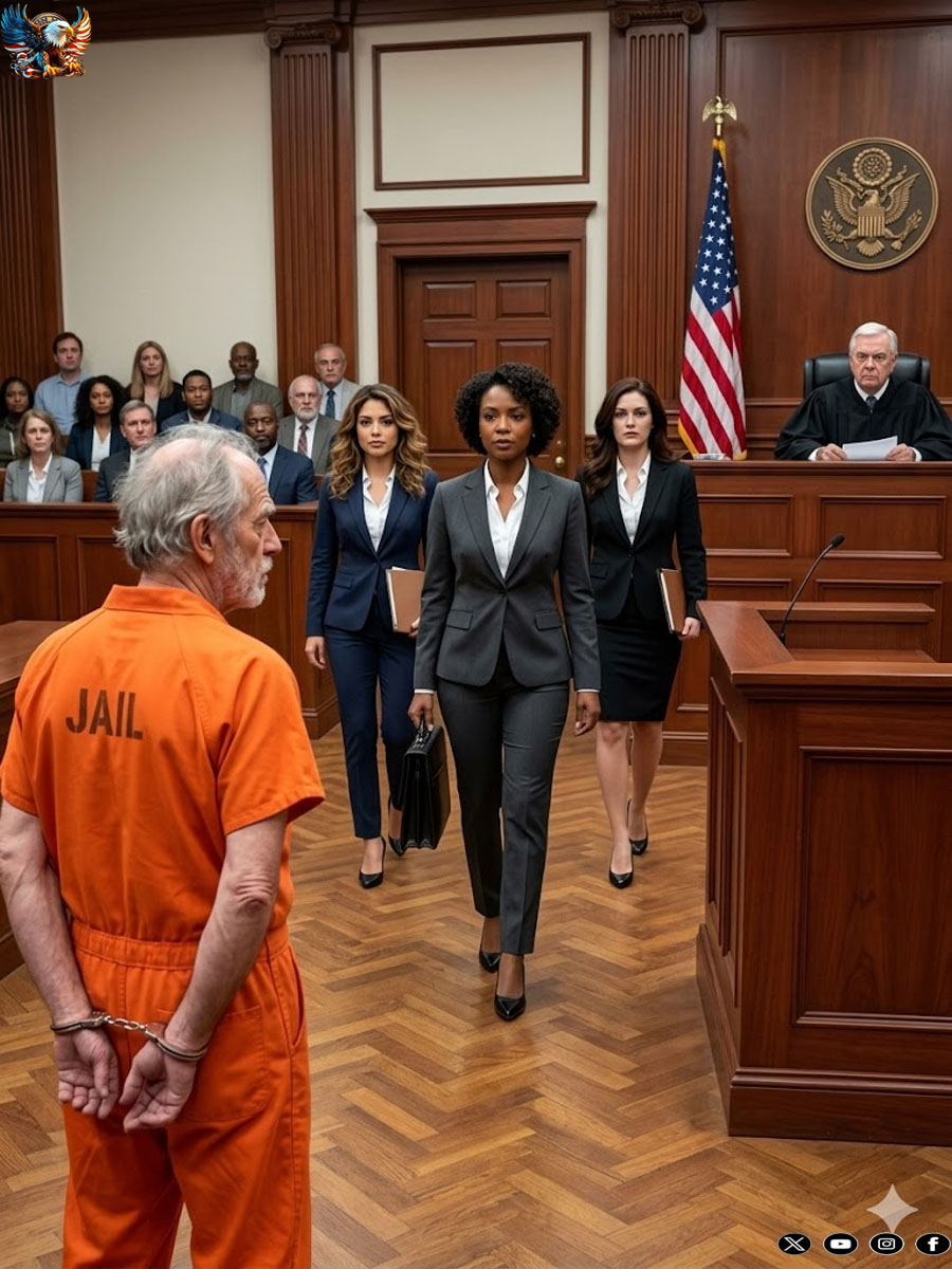 A humble laborer raised three orphaned daughters on his own; 20 years later, they go to court… to defend him.