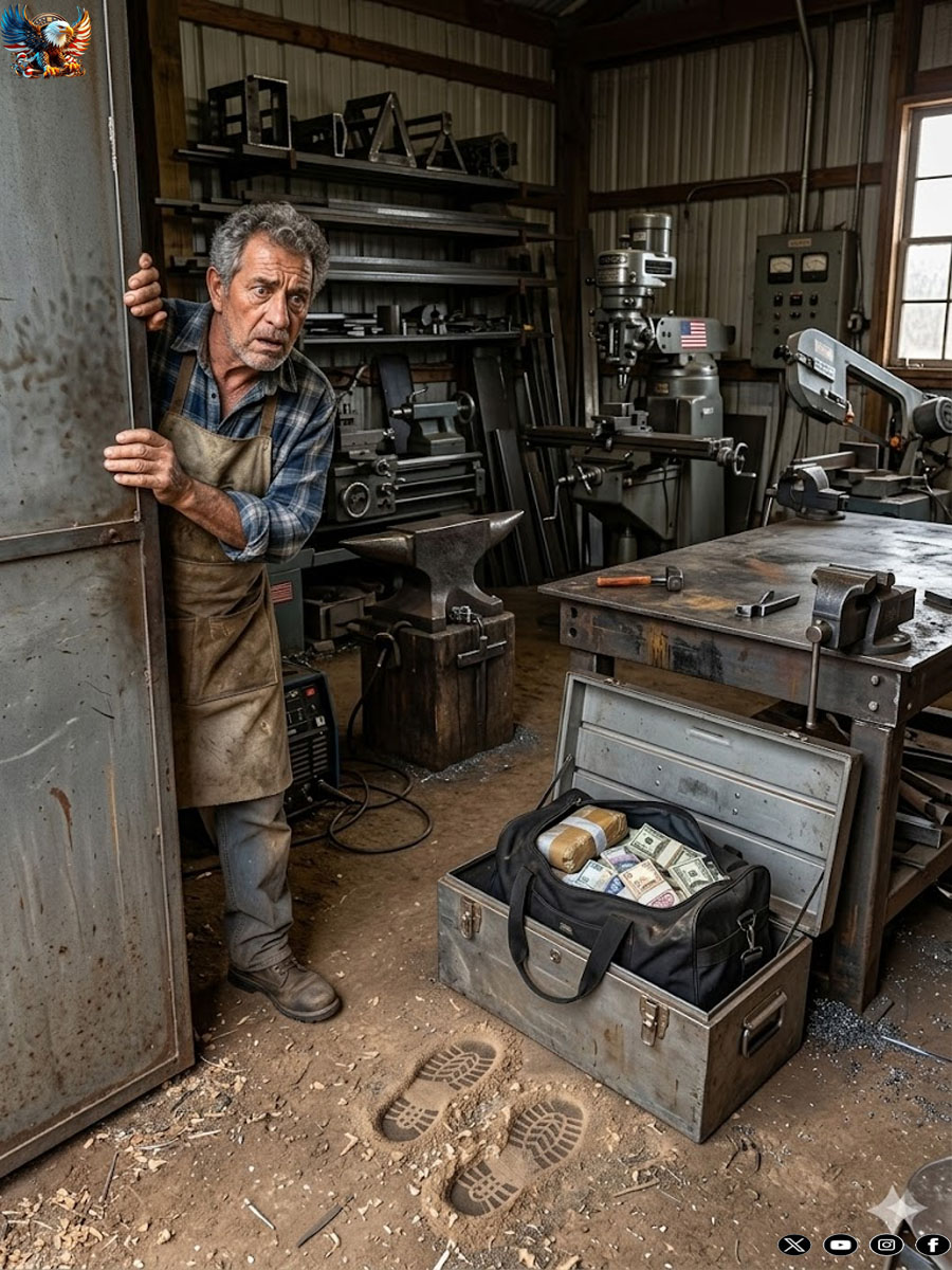 The old woman I paid for the hardware told me, ‘After your son-in-law leaves, don’t sweep the…
