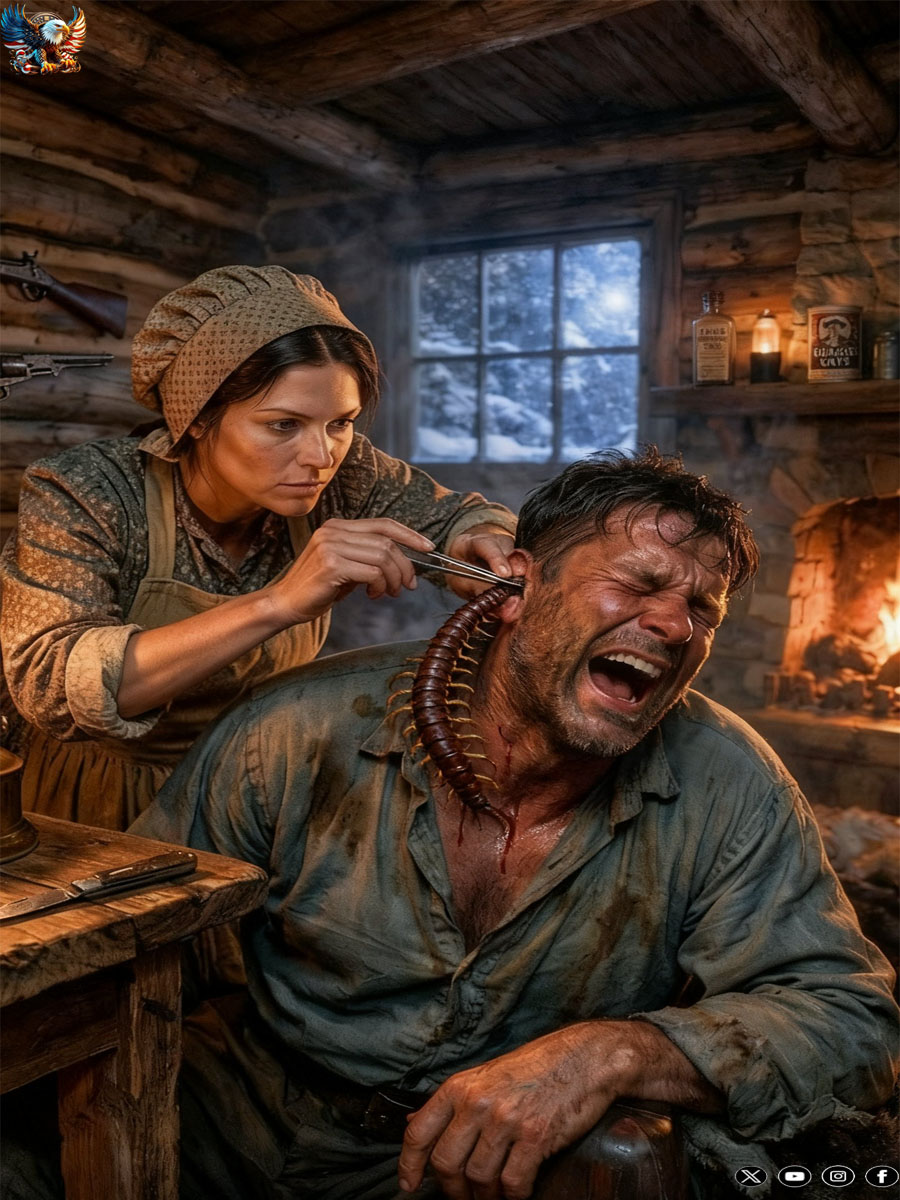 The small kitchen seemed to shrink around her, the flickering oil lamp as if it too feared what had just been pulled from Elias’s ear. The tweezers’ tips vibrated in her hand, and between those two cold metal ends… was a creature Clara had never seen before.
