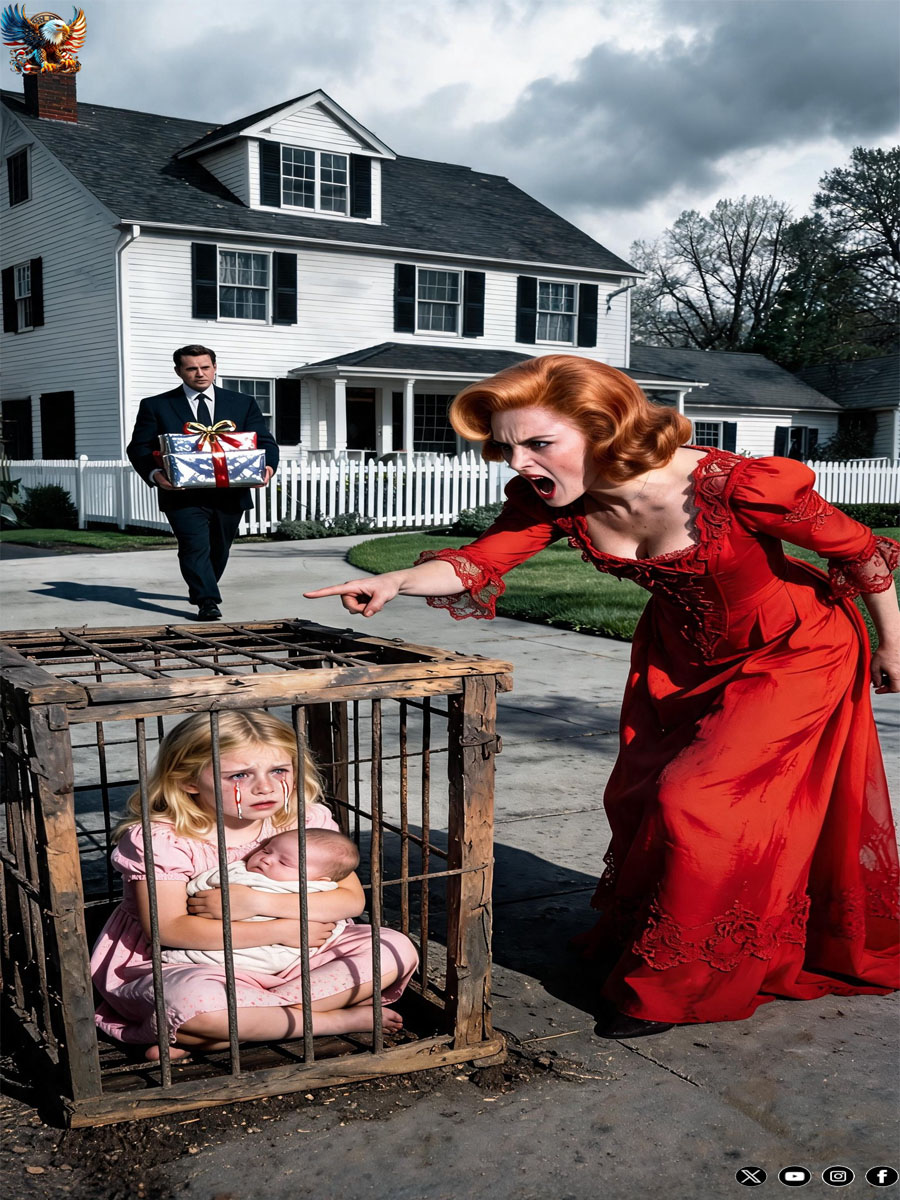 A little girl Was Forced to Sleep in a Doghouse With Her 10-Month-Old Brother…Until Her Billionaire Father Came Home and Made a Life-Changing Move