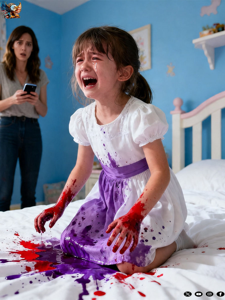 She came home from her father’s house and whispered, “I didn’t like Dad’s game”—What her mother realized in the next 60 seconds led to a 911 call that changed everything.