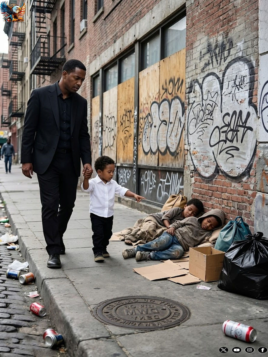 The Mercedes had already passed the abandoned storefront when Pedro screamed.  “Dad, stop the car!”