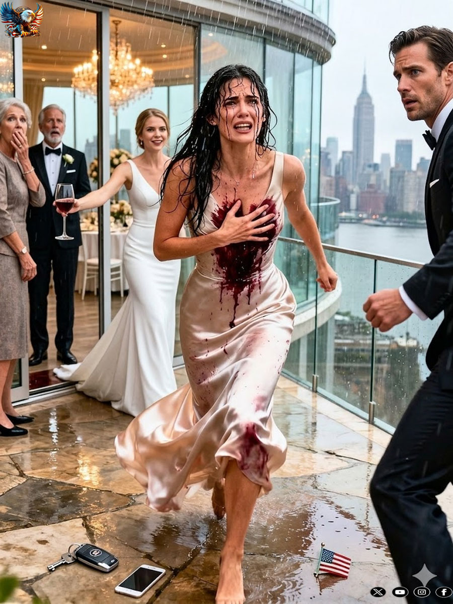 My Parents Forced Me To Sit In The Rain At My Sister’s Wedding… She Poured Wine On Me & Called Me “Dirt” Then My Husband…