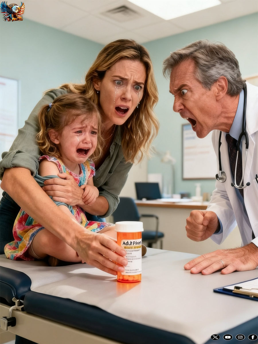 I Was Cutting Vegetables In The Kitchen When My 4-Year-Old Daughter Tugged My Arm Looking Scared And Worried. ‘Mommy… Can I Stop Taking The Pills Grandma Gives Me Every Single Day?’