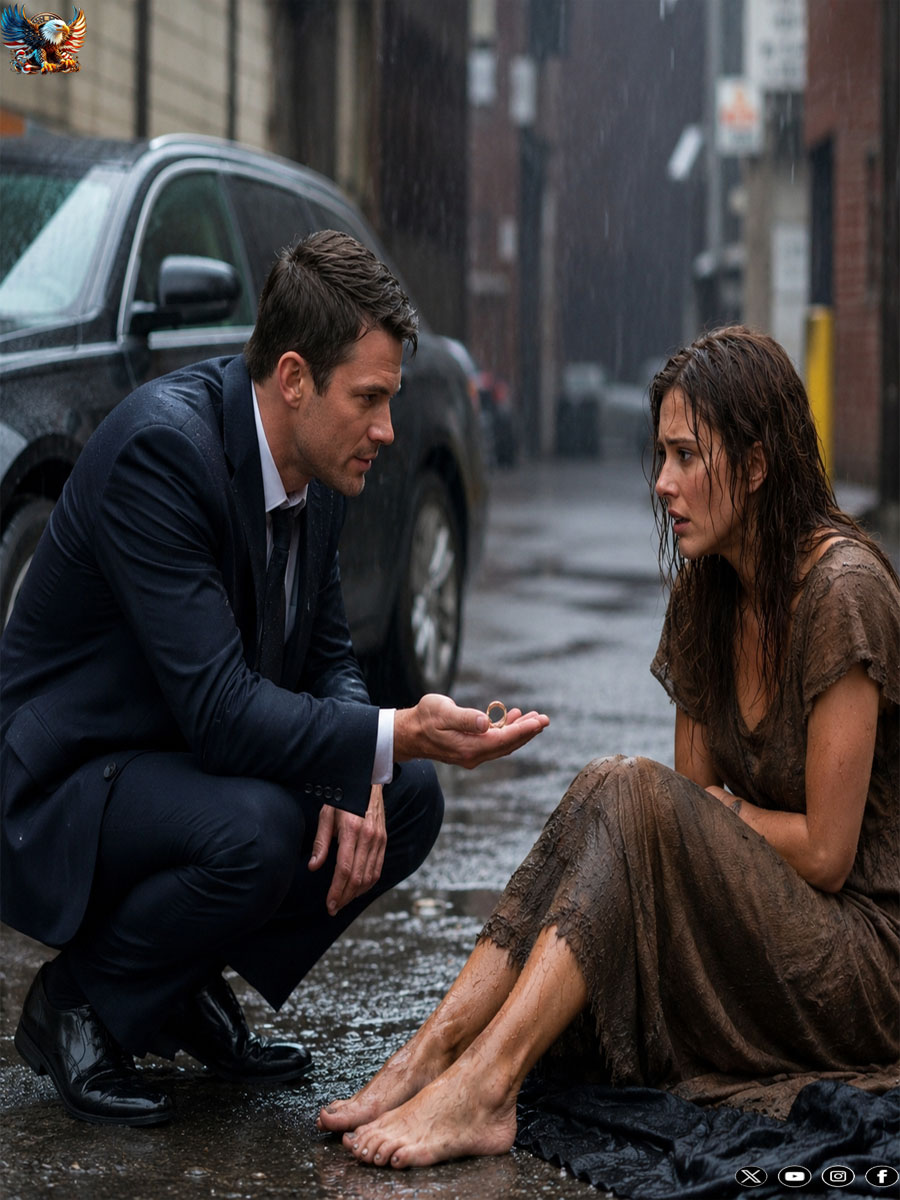 “Yes, you are very beautiful, put on your wedding dress and marry me…”, the rich man said to the beggar woman.