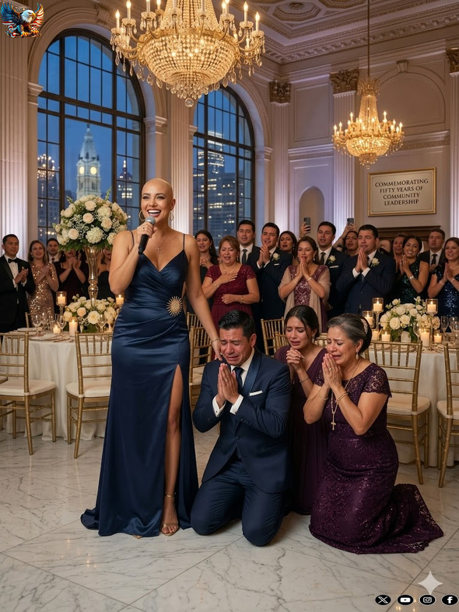 Her husband switched her shampoo with acid to make her bald and ruin her promotion in front of everyone, but he never imagined the brutal secret she would reveal on stage.