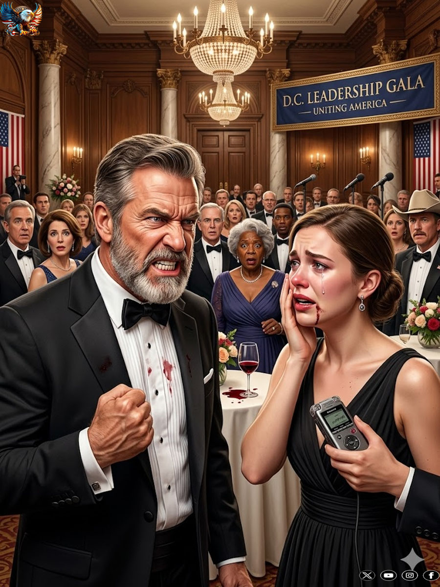 I only spilled a glass of wine. That was it. One second, I was apologizing at my father-in-law’s birthday party—then his fist slammed into my face in front of fifty guests. I looked at my husband, desperate for him to defend me, but he just said, ‘Apologize to my father, or leave.’ So I wiped the blood from my mouth… and walked out. I had no idea that was the moment their empire began to fall.