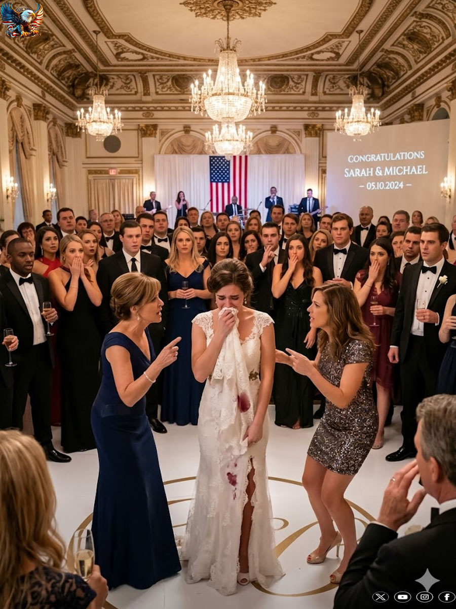 The air in the Grand Ballroom had turned from celebratory to predatory. The scent of expensive lilies and vanilla candles, which had felt elegant an hour ago, now seemed to clog my throat like dust. I stood frozen at the center of a circle that was rapidly closing in, the golden light of the chandeliers casting long, jagged shadows against the marble floor.
