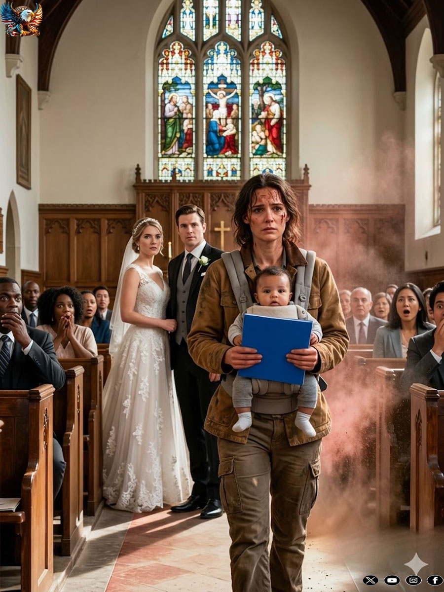 Six weeks after my husband left me and our newborn son to freeze in the middle of a Vermont blizzard, I walked into his wedding carrying the one thing he was certain I would never find.
