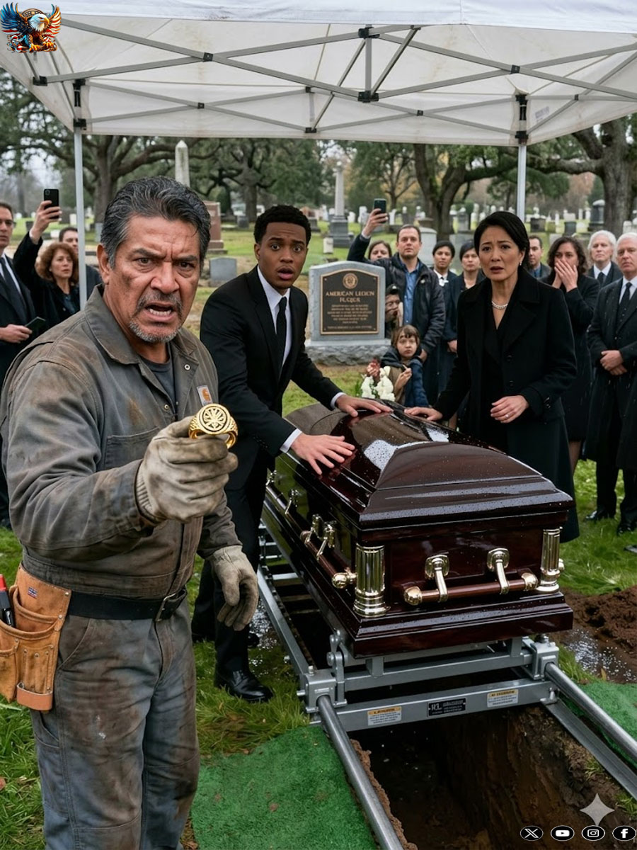 I watched my father’s coffin sink toward the earth before I realized the man inside it was still alive.