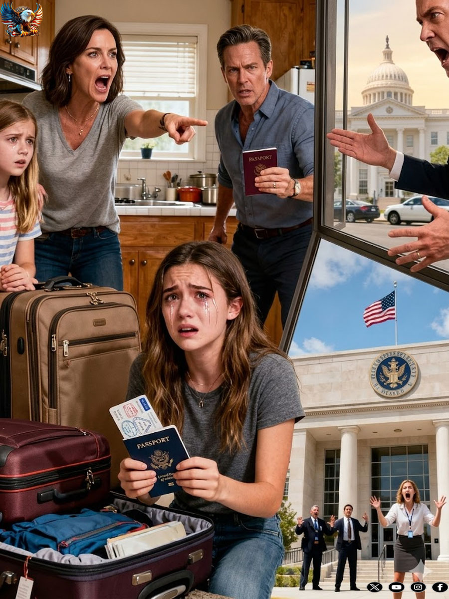 My Parents Took My Passport So I Couldn’t Leave The Country—Customs Officer Recognized Me Anyway