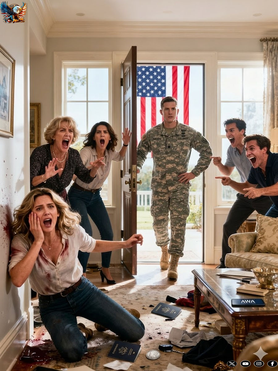 My Mom Slapped Me and My SIL Spat On Me — Until the Door Opened and Their Worst Nightmare Walked In…