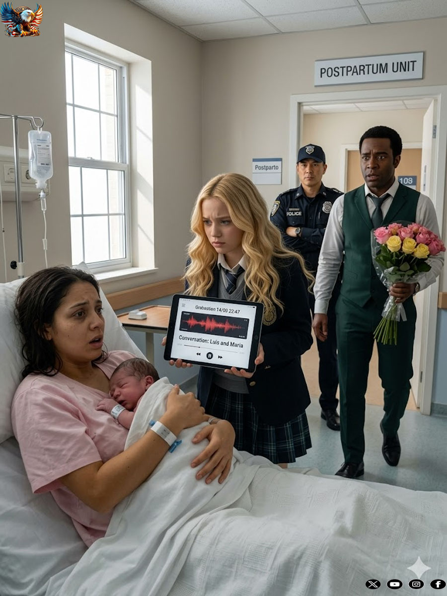 My 9-year-old daughter begged me from the hospital door: “Don’t bring the baby home”… then she pressed play on her iPad and I heard the voice that destroyed my marriage